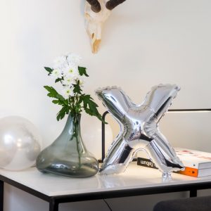 Ballon lettre alu 36cm X