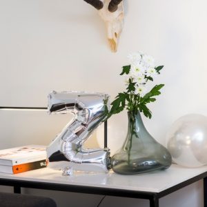 Ballon lettre alu 36cm Z