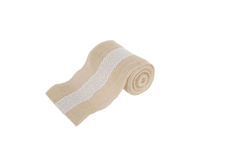 toile de jute dentelle