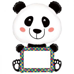 Ballon aluminium panda