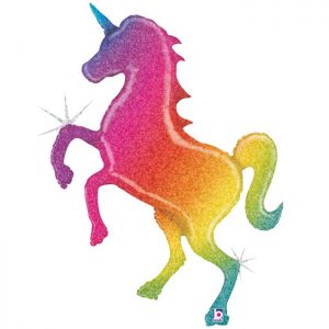 ballon aluminium licorne