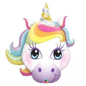 Ballon aluminium licorne