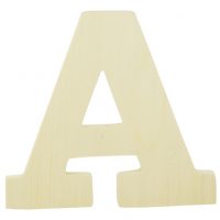 lettre bois 12cm