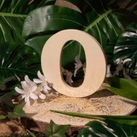 lettre bois 12cm