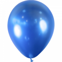 Ballon métallique Bleu 30cm x10