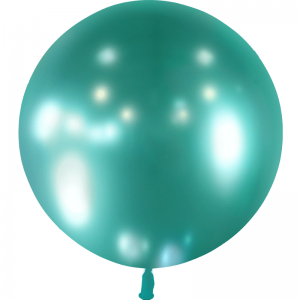 Ballon métallique Vert 60cm