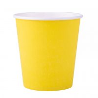 Gobelet carton jaune x25