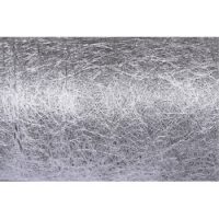 Ruban de table brillance Argent