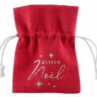 Sachet Noël rouge