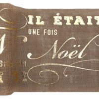 Chemin de table Il était une fois
