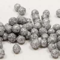 Mini boule pailletée Argent