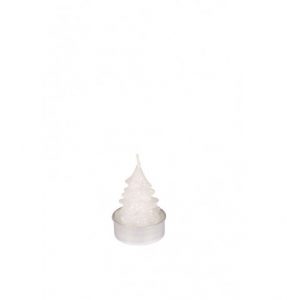 bougie sapin blanc