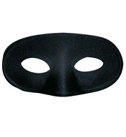 Loup domino noir