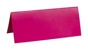 Marque place chevalet fuschia