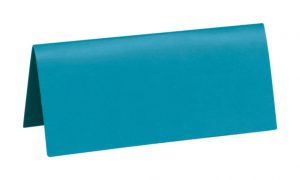 Marque place chevalet turquoise