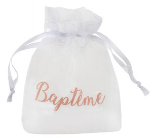 Sachet Baptême Corail