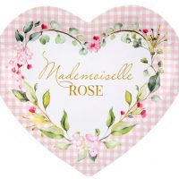 assiette coeur