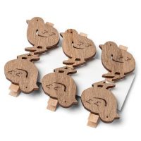 6 pinces poussin