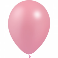 Ballon métal rose x 50