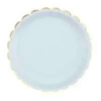 Assiettes Festonnées ciel