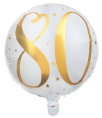 Ballon alu 80 ans