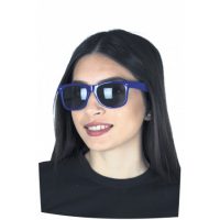 lunettes bleu