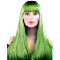 Perruque Lola verte
