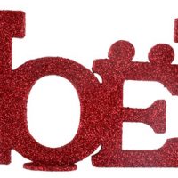 Lettre Noël rouge