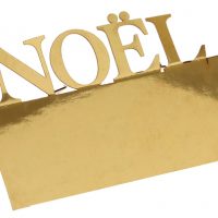Marque place Noël or