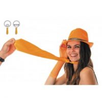 Cravate orange
