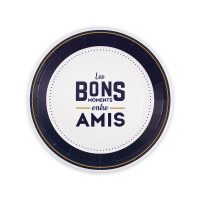 6 ASSIETTES "MOMENTS...AMIS"