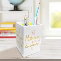 Pot à crayon Maîtresse