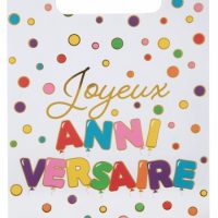 Sachet bonbon Anniversaire
