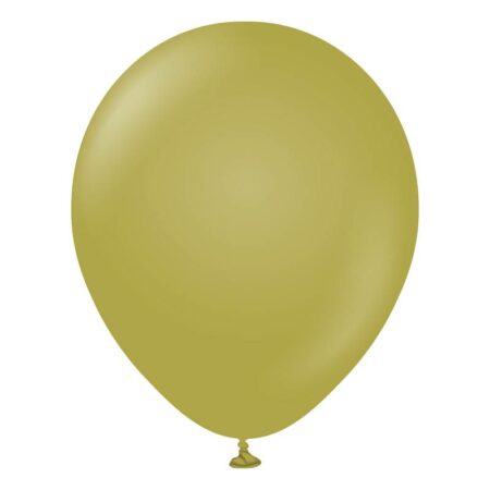 Ballon Vert olive x 10