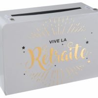 Urne "Vive la retraite"