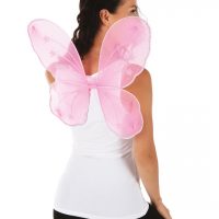 Ailes de papillon rose