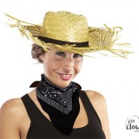 Bandana noir Cowboy
