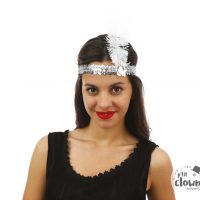 Bandeau charleston Argent