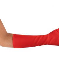 Gants long 40cm rouge