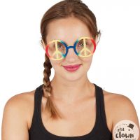 Lunettes Peace and love