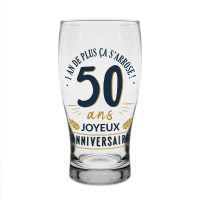 Verre à bière retraite