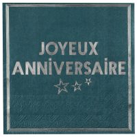 Serviettes "Star d'un jour" canard