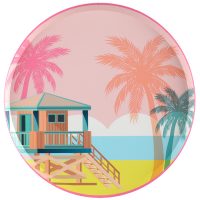 10 Assiettes "Hello Summer"