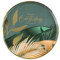 Assiettes Birthday Jungle