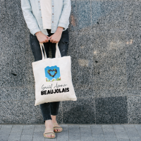 Sac coton "Saint Amour Beaujolais"