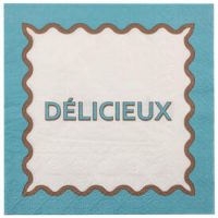 Serviettes Dolce Vita Ciel