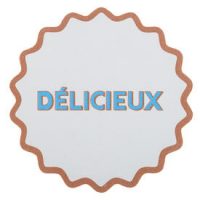 Sous-verre Dolce Vita Bleu