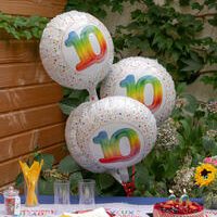 Ballon alu "âge" Festy